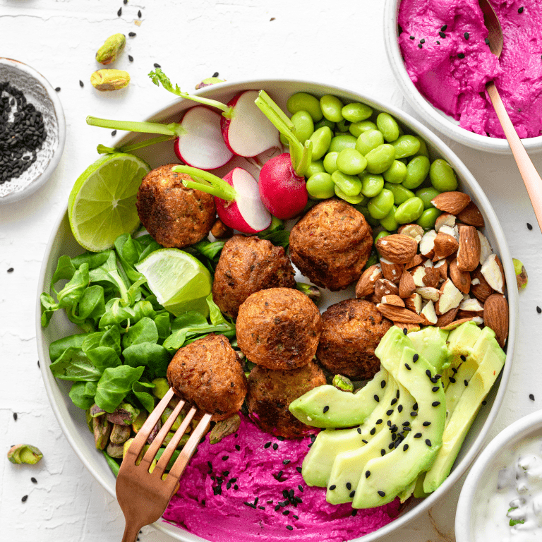 Kasvis Falafel Poké Bowl Kasvis Falafel Poké Bowl