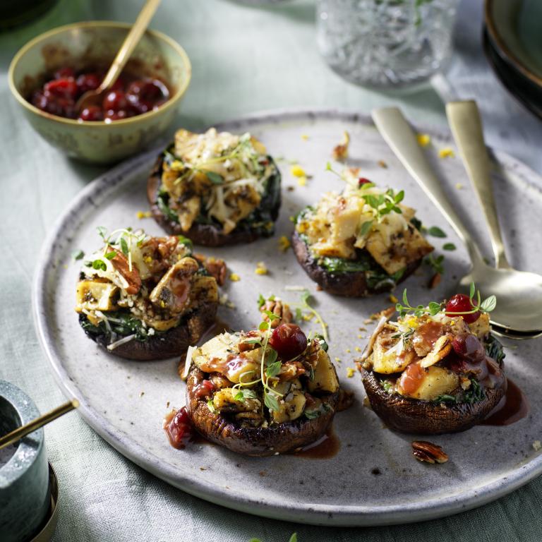 Täytetyt Portobello-sienet Täytetyt Portobello-sienet